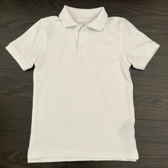 📣3 for $12📣 Newberry - Boys White Polo Shirt - Picture 1 of 4